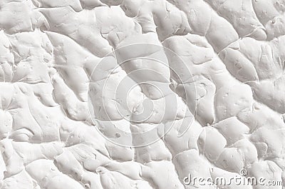 White decorative abstract plaster texture with splash and ribbed. Stock Photo