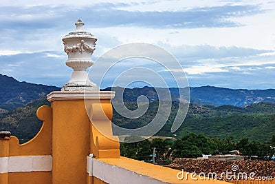 White decorative vase Stock Photo