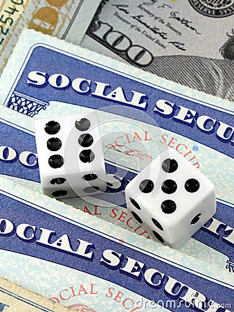 Image result for gambling with social security