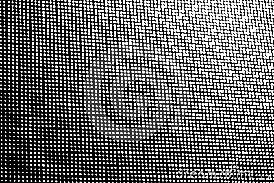 White dot pattern fade size gradient row Stock Photo
