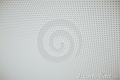 White dotted surface of a wall Stock Photo