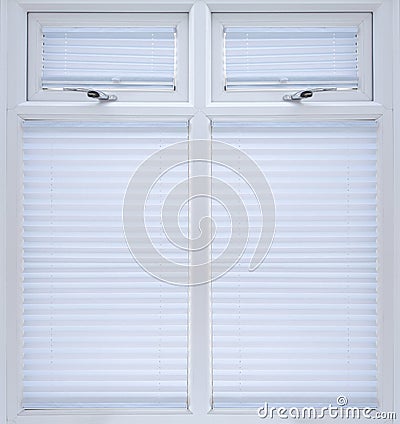 White double glazed window Stock Photo