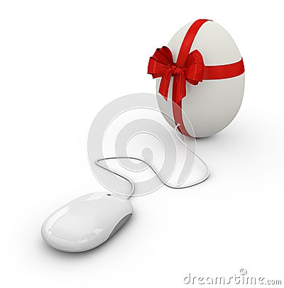 White eggs Stock Photo