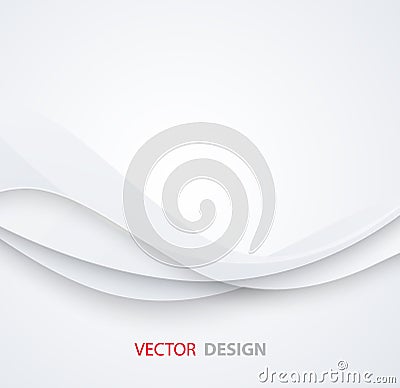 White elegant business background Vector Illustration
