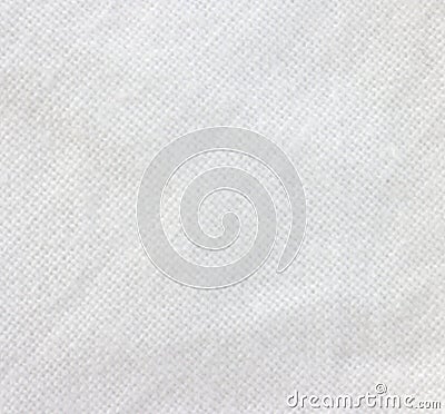 White fabric cloth texture Stock Photo