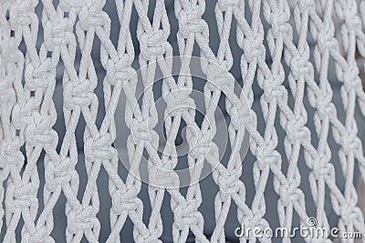 white fabric threads net macro photography background craft hand made vintage style design template object Stock Photo