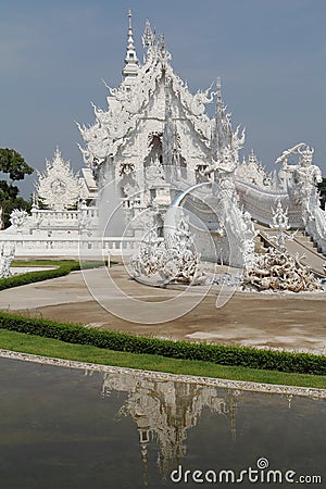 White fabulous palace Stock Photo