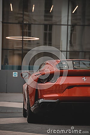 Unique Ferrari around London Editorial Stock Photo