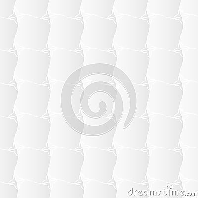 White Flora Trellis Texture Vector Illustration
