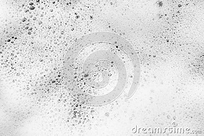 White foam background, soap froth bubbles texture, lather surface, detergent, laundry spume, hygiene soap sud, cosmetic cleanser Stock Photo