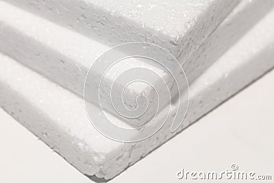 White foam board Stock Photo