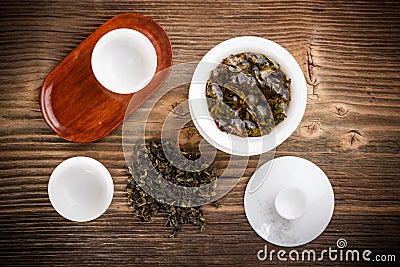 White gaiwan Stock Photo