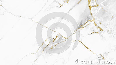 White gold marble texture pattern background with high resolution design for cover book or brochure, poster, wallpaper background Stock Photo