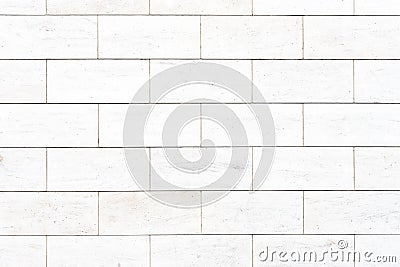 White granite stone wall Stock Photo