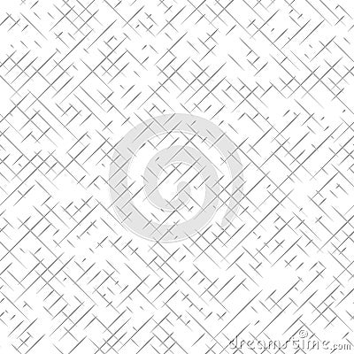 White and gray textured diagonal lines fabric seamless pattern, vector Vector Illustration