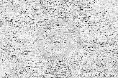 White and gray textured plaster on the wall Stock Photo