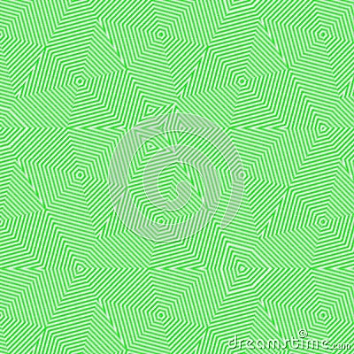 White and green hexagonal vibrant texture with effect of motion Stock Photo