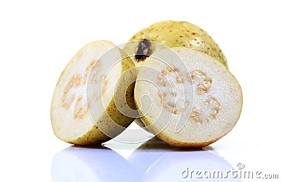 White guava fruit Stock Photo