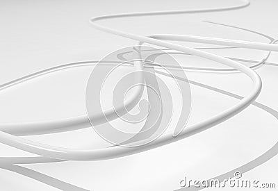 White hoses Stock Photo