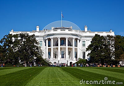 The White House Editorial Stock Photo