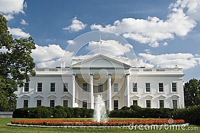 The White House Stock Photo