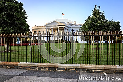 The White House Editorial Stock Photo