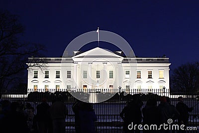 The White House Editorial Stock Photo