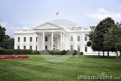 Washington White House Stock Photo