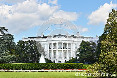The White House - Washington DC, United States Stock Photo