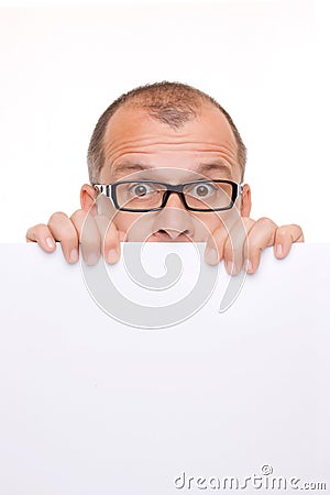 White info board Stock Photo