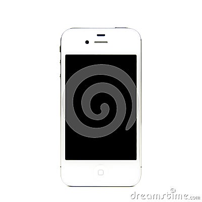 White iPhone 4S Editorial Stock Photo
