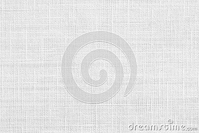 White jute hessian sackcloth canvas sack cloth woven texture pattern background in white light grey color Stock Photo