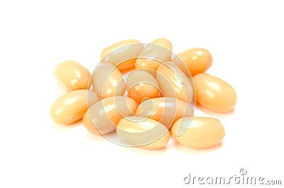 White kidney bean Stock Photo