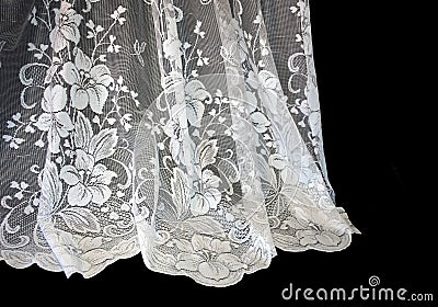 White Lace Stock Photo