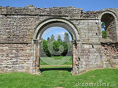 White Ladies Priory , Shropshire, England Stock Photo