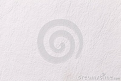 White leather texture background with pattern, closeup Stock Photo