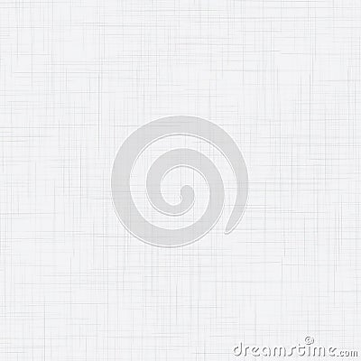 White linen seamless texture Vector Illustration