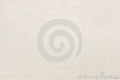 White Linen Textile Background. Abstract natural fabric texture Stock Photo