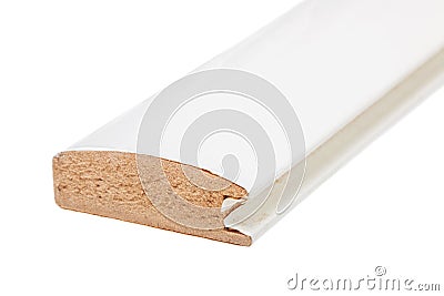 Mdf molding Stock Photo