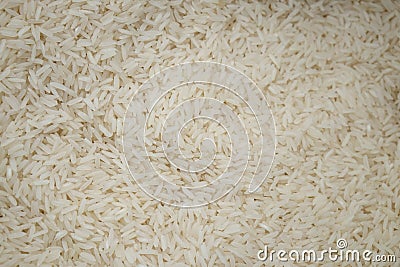 White long rice background Stock Photo