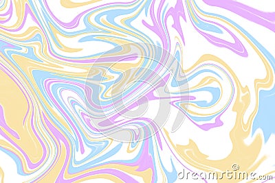 White marble pattern wall. Yellow gold purple cyan ink graphic background abstract. Stock Photo