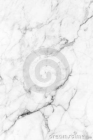 White marble patterned texture background. Marbles of Thailand, abstract natural marble black and white (gray) for Stock Photo