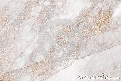 Pink gold and white marble texture pattern background with high resolution design for cover book or brochure and poster Stock Photo