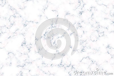 White marble texture with natural light blue and pink pattern for background or design art work. Cartoon Illustration