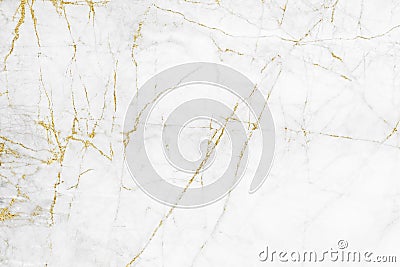 White gold marble texture pattern background for cover book or brochure, poster and wallpaper background or realistic business Stock Photo