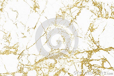 White gold marble texture pattern background for cover book or brochure, poster and wallpaper background or realistic business Stock Photo