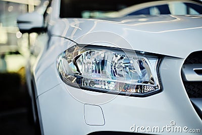 White Mercedes-Benz X Class Editorial Stock Photo