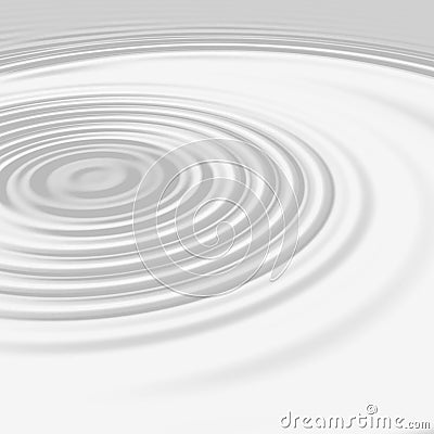 White milk waves Stock Photo