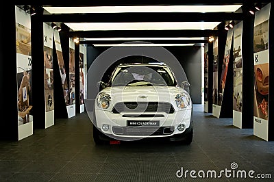 White mini Editorial Stock Photo