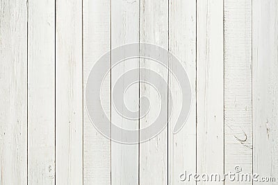 White natural wood wall texture and background seamless, Empty surface white wooden for design Stock Photo